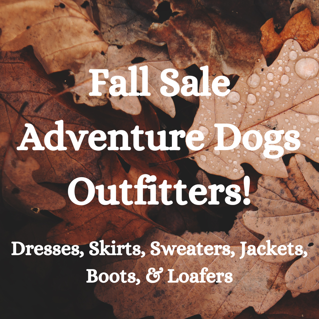 Fall Sale at Adventure Dogs Outfitters