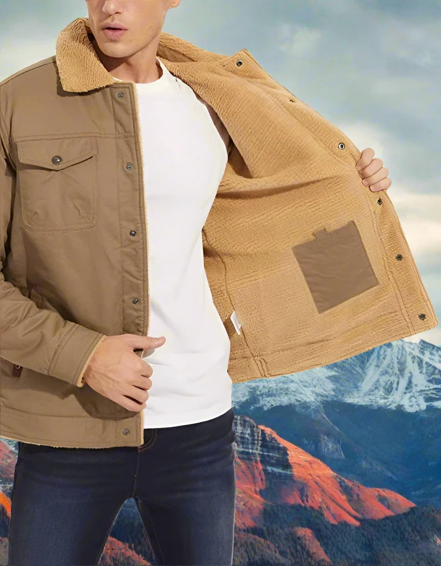 3. Men's Santa Fe Sherpa Jacket