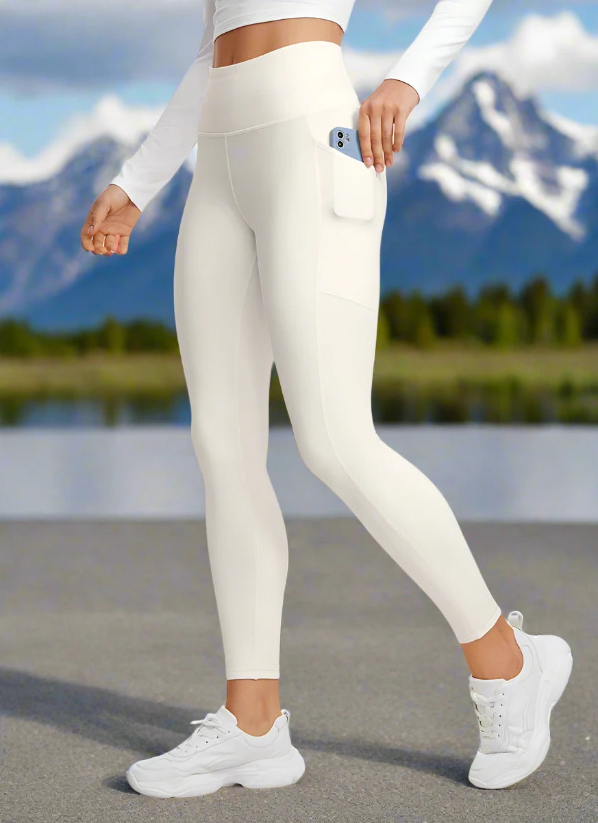 1. Clothing Fleece Lined Thermal Leggings