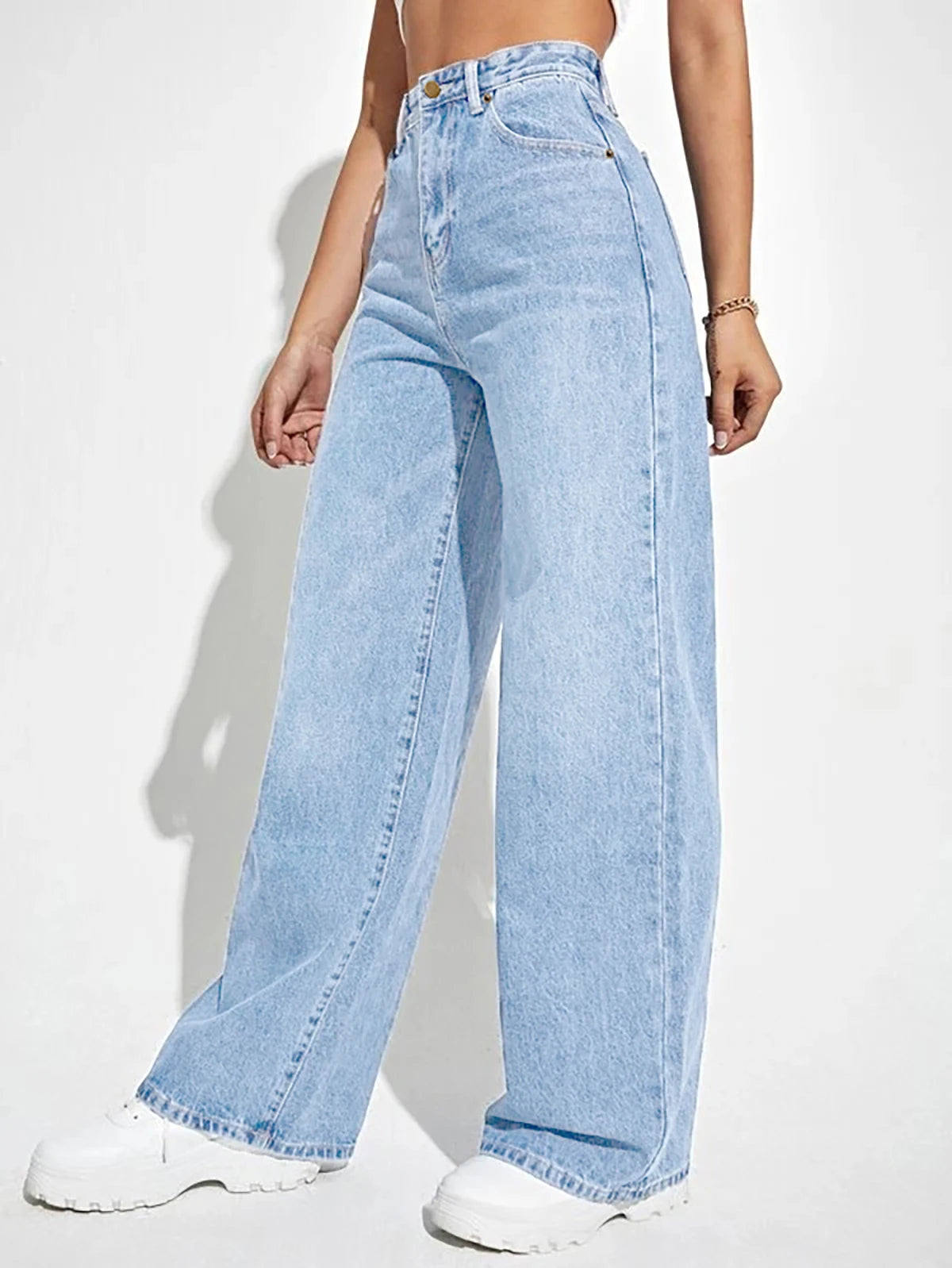 1. Clothing Denim Wide Leg