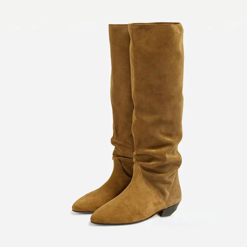 1. Footwear Genuine Suede Boots