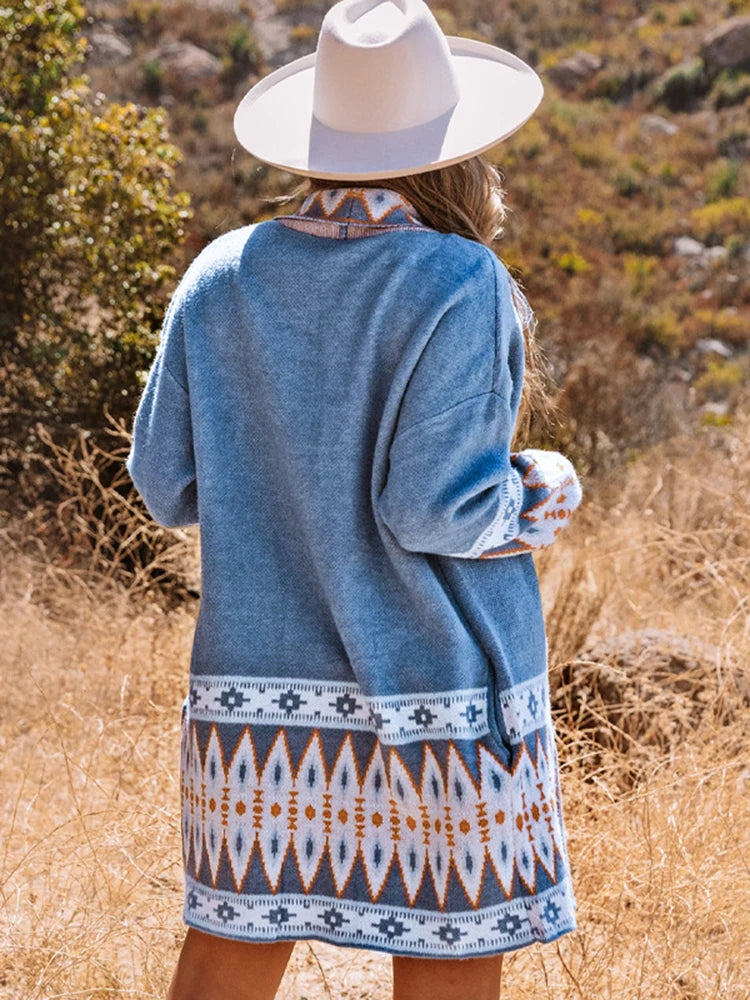 3. Clothing Paradise Valley Cardigan Duster Sweater