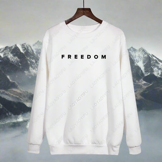1. Clothing Crewneck Freedom Sweatshirt