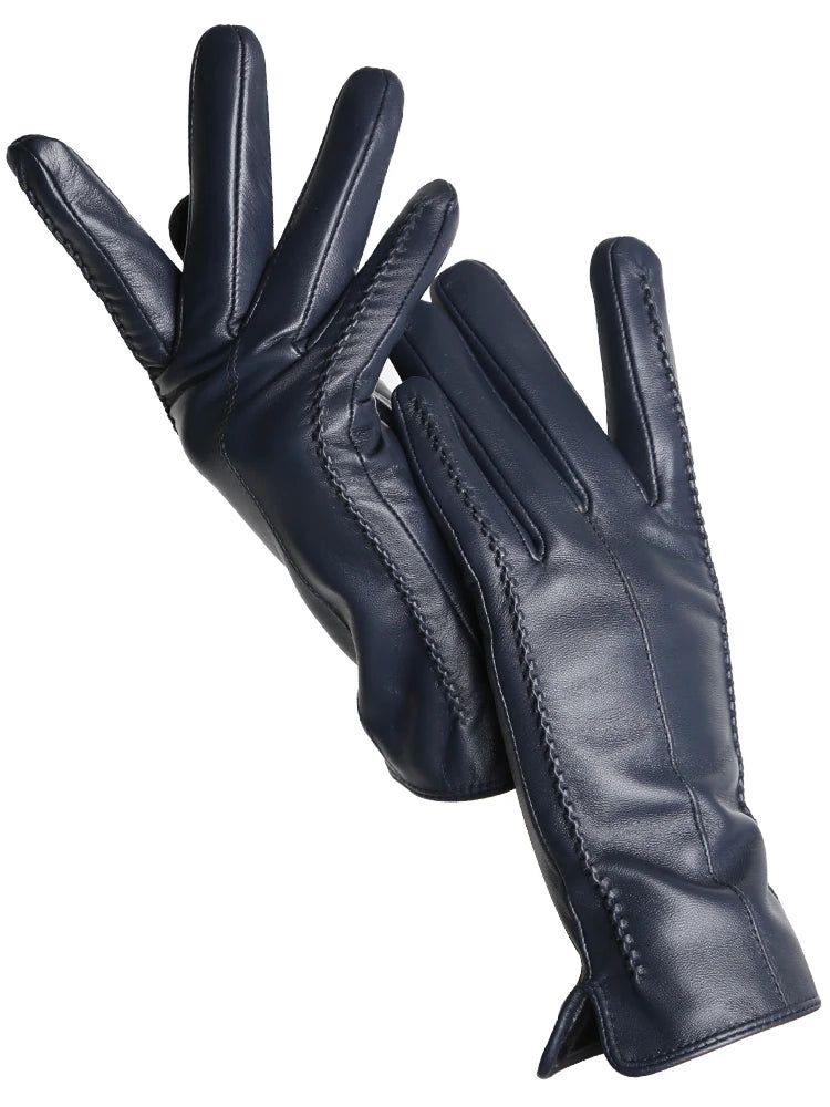 Extras & Accessories Leather Touchscreen Gloves for Women