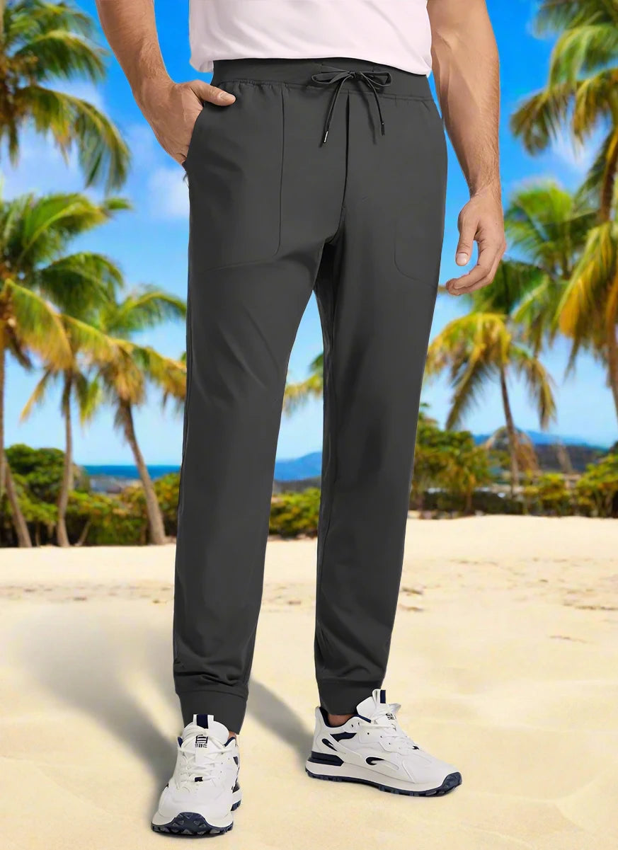 1 Men's All Day Comfy Golf Joggers Quick Dry with Pockets