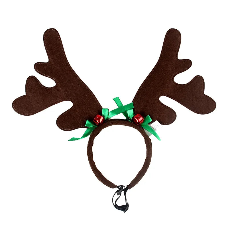 Dog Gear Christmas Reindeer Antlers for Smaller Dogs & Cats