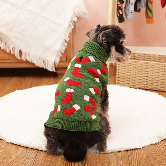 Dog Gear Christmas Sweaters for Dogs & Cats