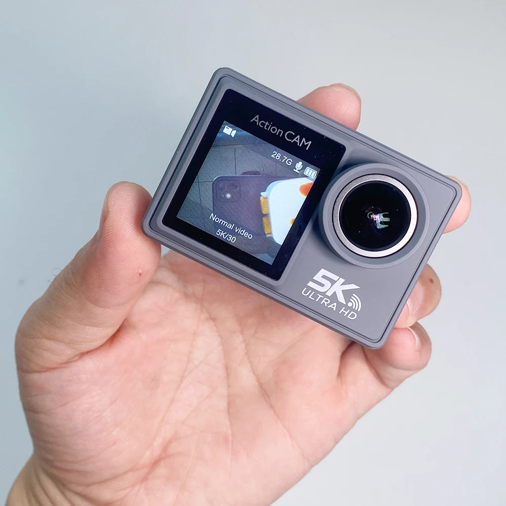 1.Gear Action Camera 5K 4K 30 Meter Waterproof Action Camera