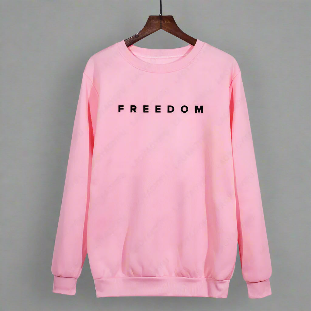 1. Clothing Crewneck Freedom Sweatshirt
