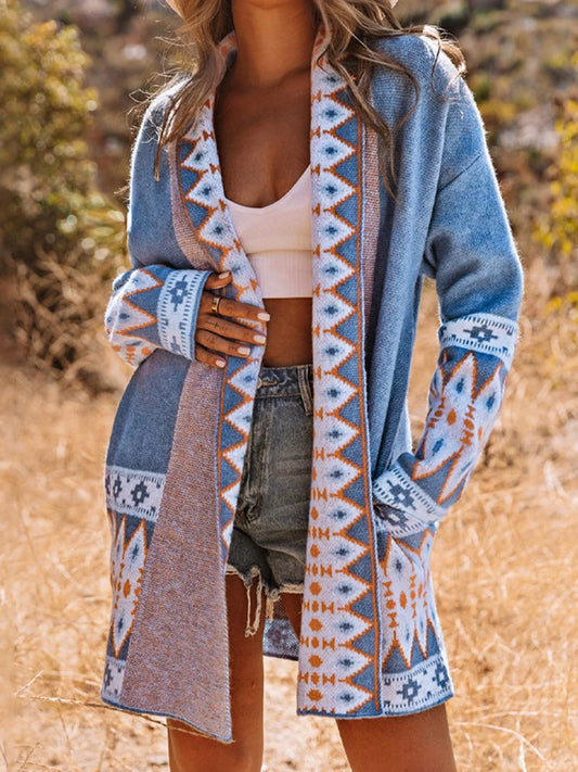 3. Clothing Paradise Valley Cardigan Duster Sweater