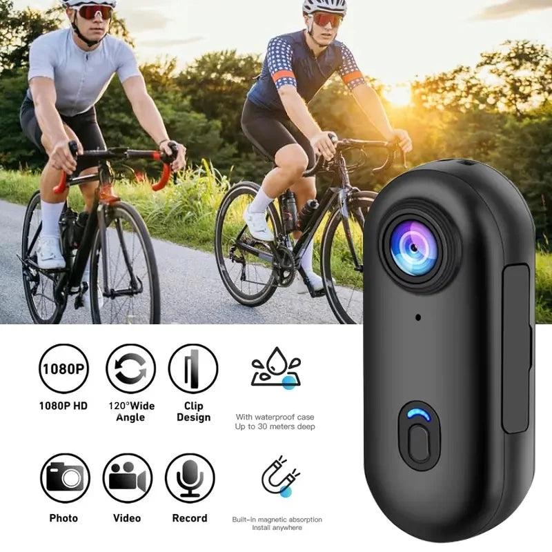 1. Gear Mini Magnetic Body Action Camera Waterproof