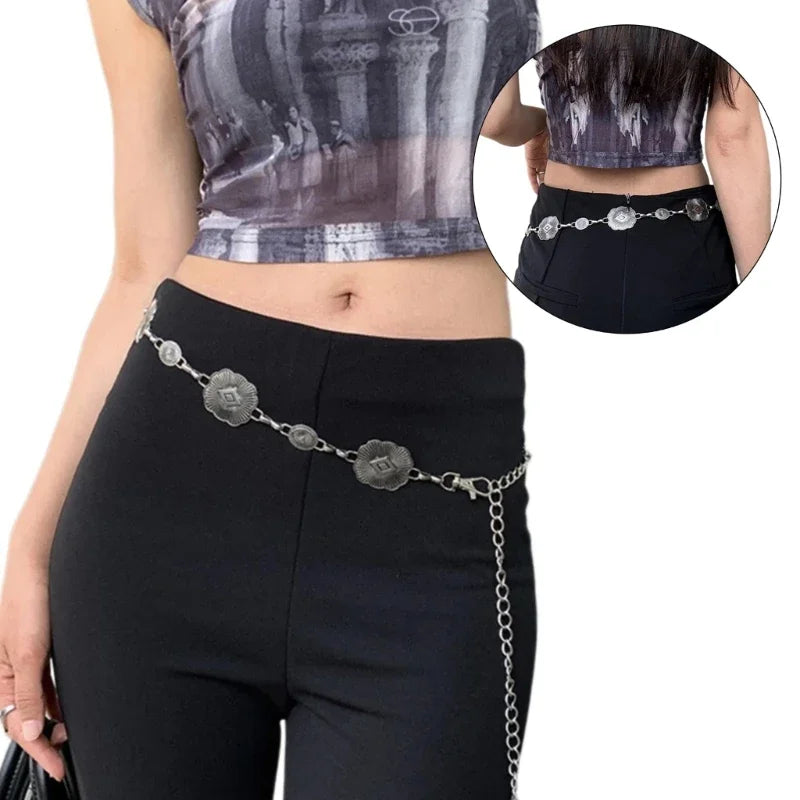 Extras & Accessories Metal Concha Belt