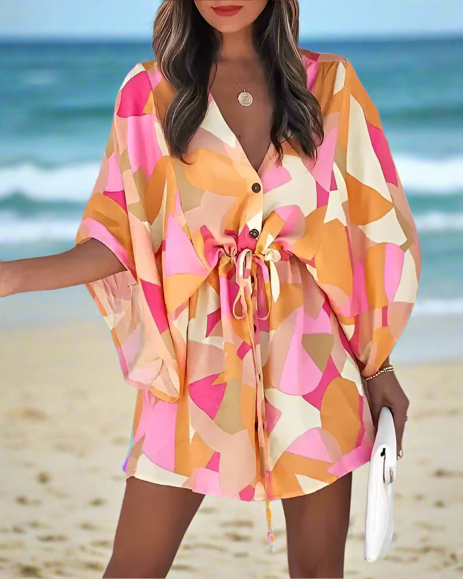 2. Clothing Batwing Beach Dress