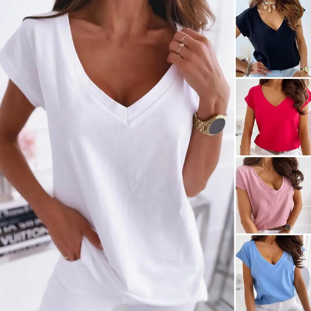 2. Clothing V-Neck T-Shirt