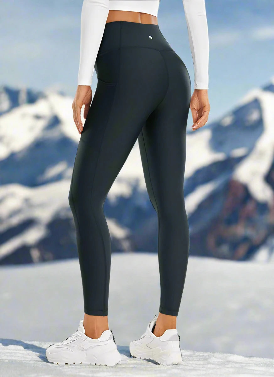 1. Clothing Fleece Lined Thermal Leggings