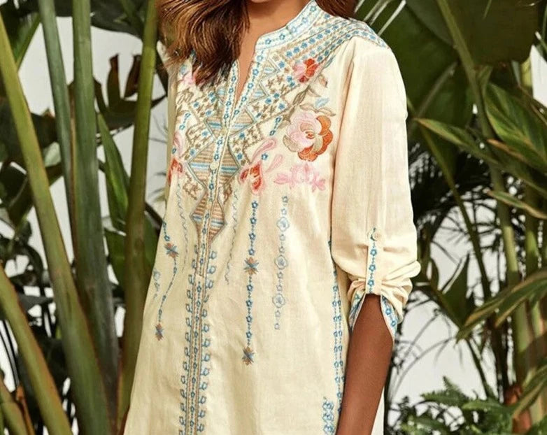 3. Clothing Cabo San Lucas Embroidered Blouse