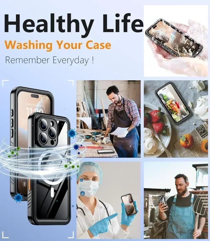 1.Extras & Accessories Waterproof case for iphone