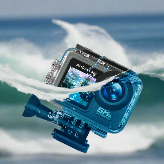1.Gear Action Camera 5K 4K 30 Meter Waterproof Action Camera