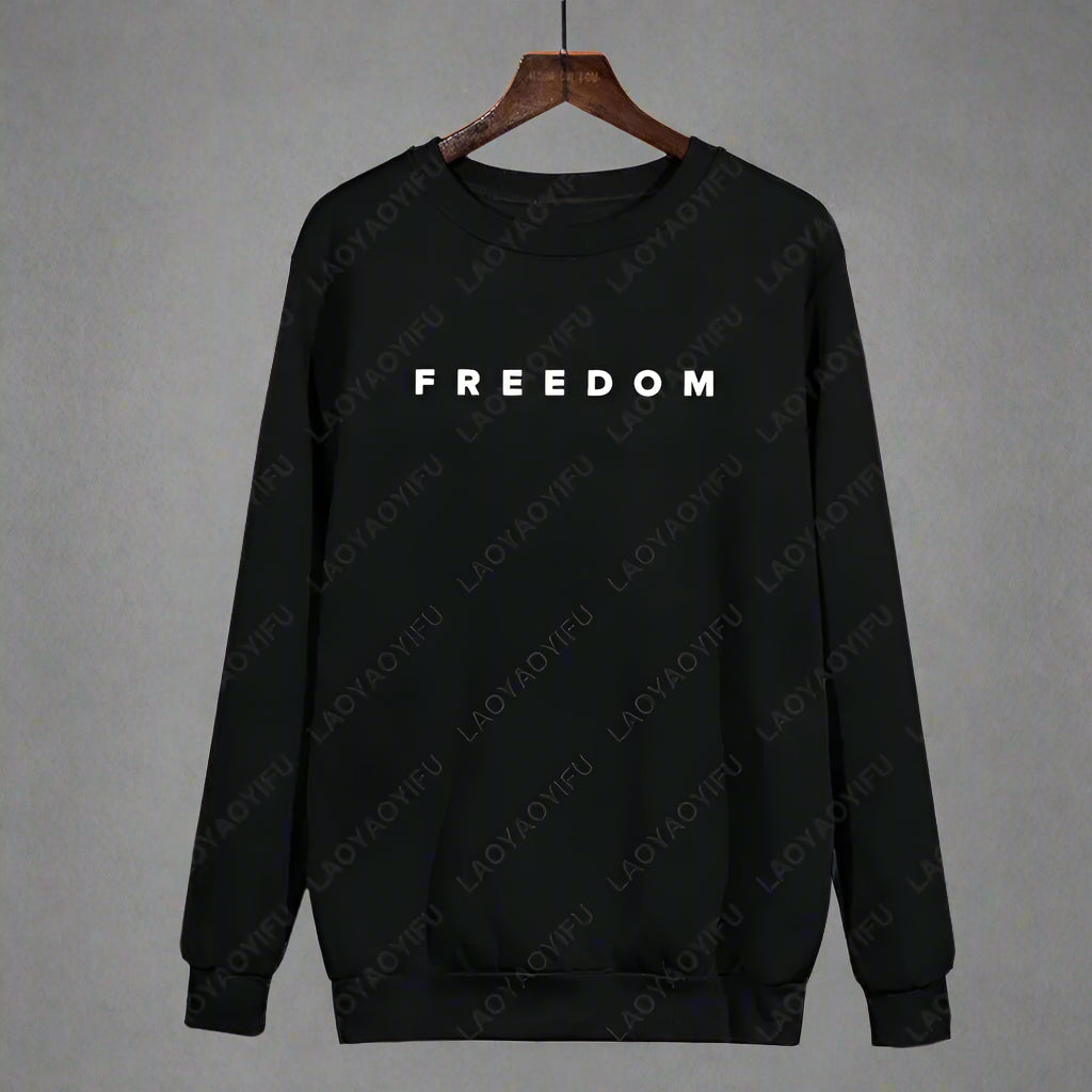 1. Clothing Crewneck Freedom Sweatshirt
