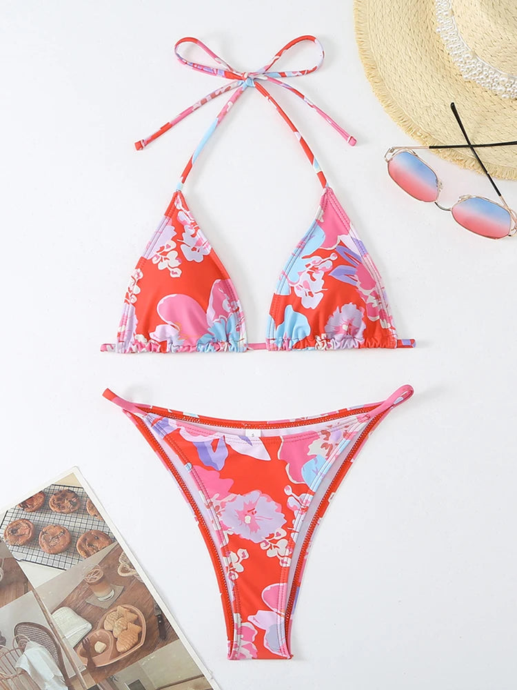 1.. Clothing Aloha Bikini Rio Bottom Halter Top