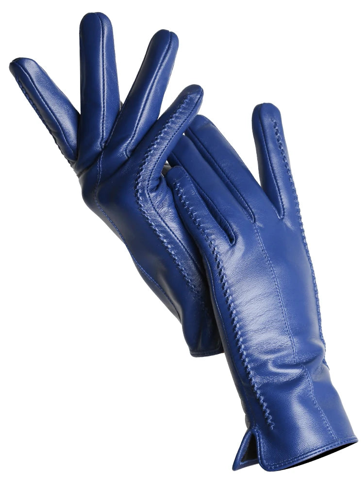 Extras & Accessories Leather Touchscreen Gloves for Women