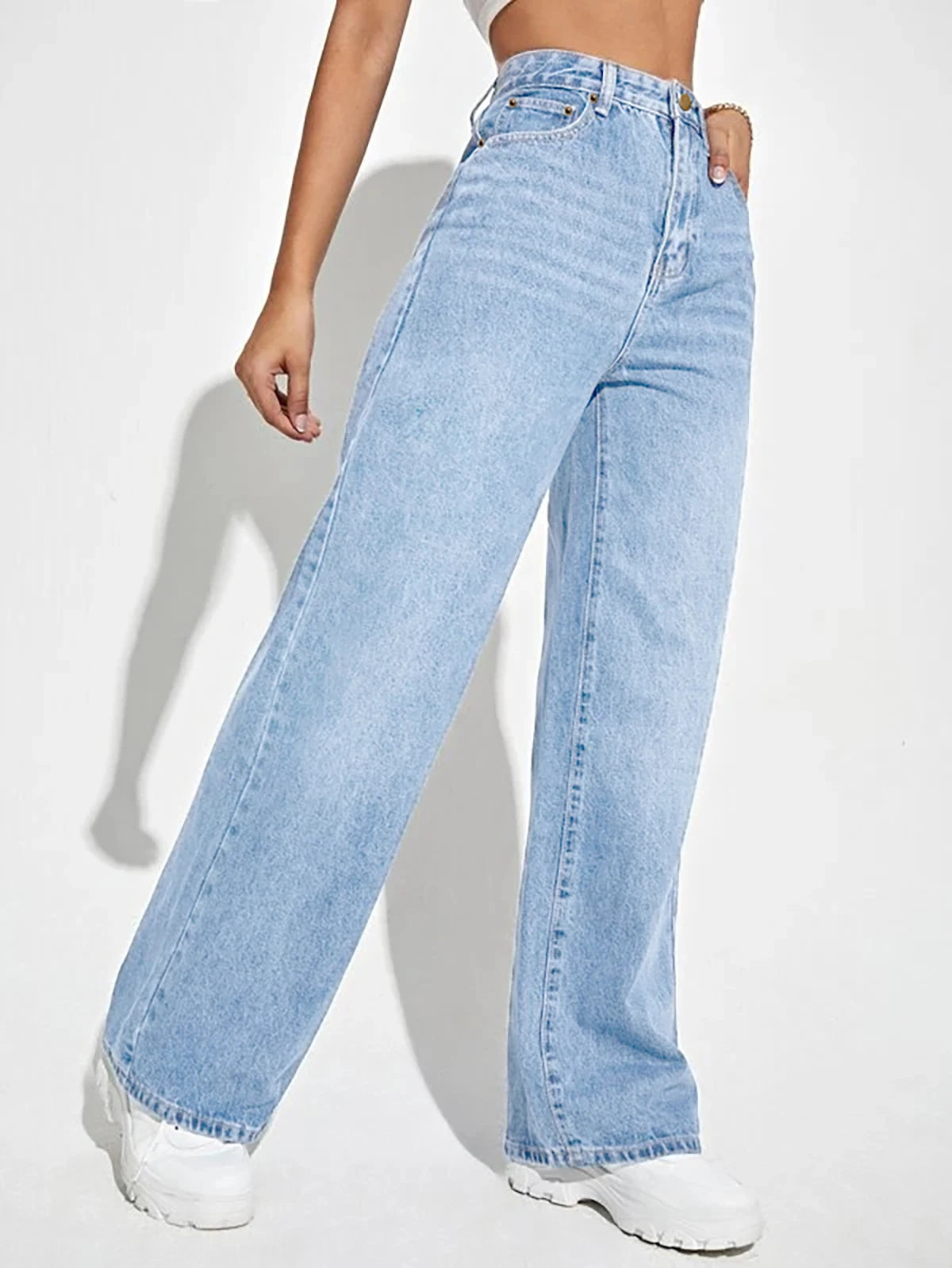 1. Clothing Denim Wide Leg