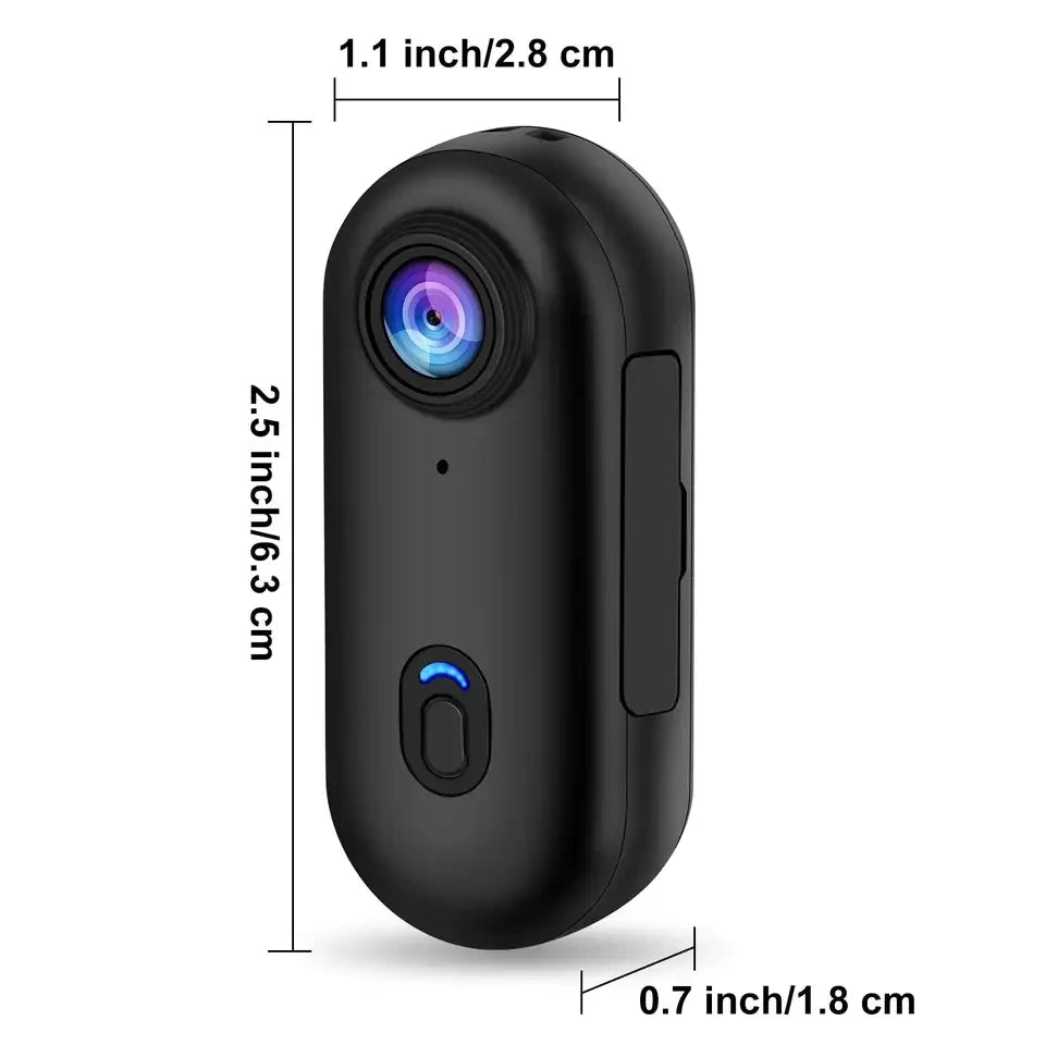 1. Gear Mini Magnetic Body Action Camera Waterproof
