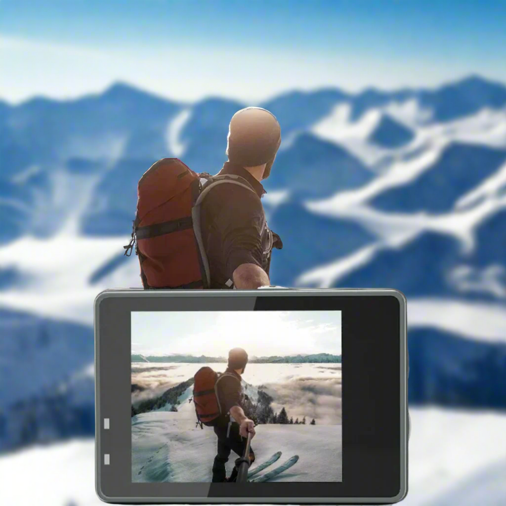 Load video: Waterproof Action Camera--Take great pictures and video on your next adventure!